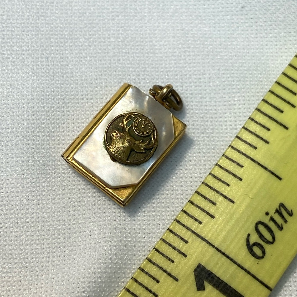Vintage 1954 The Ohio State University 12k GF and MOP Fraternity Locket